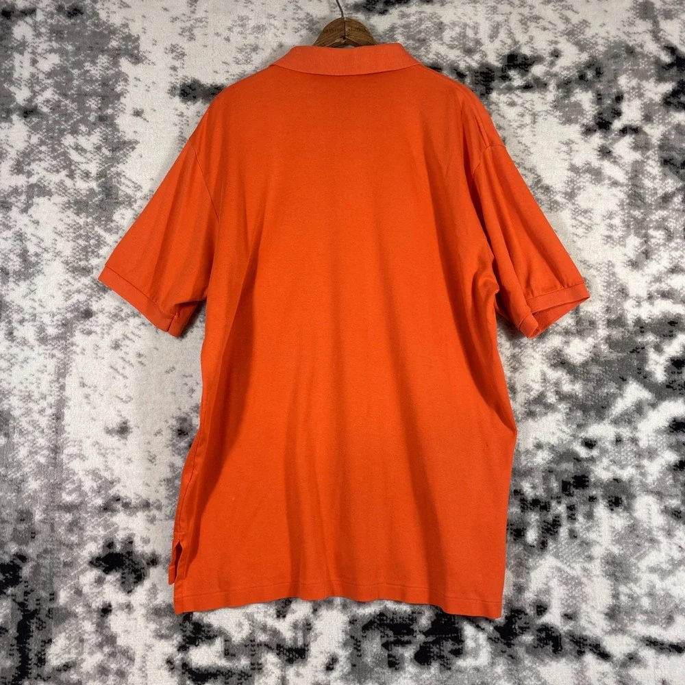 Polo Ralph Lauren Polo Shirt Mens Size Extra Large Orange Harbot Town Golf Links
